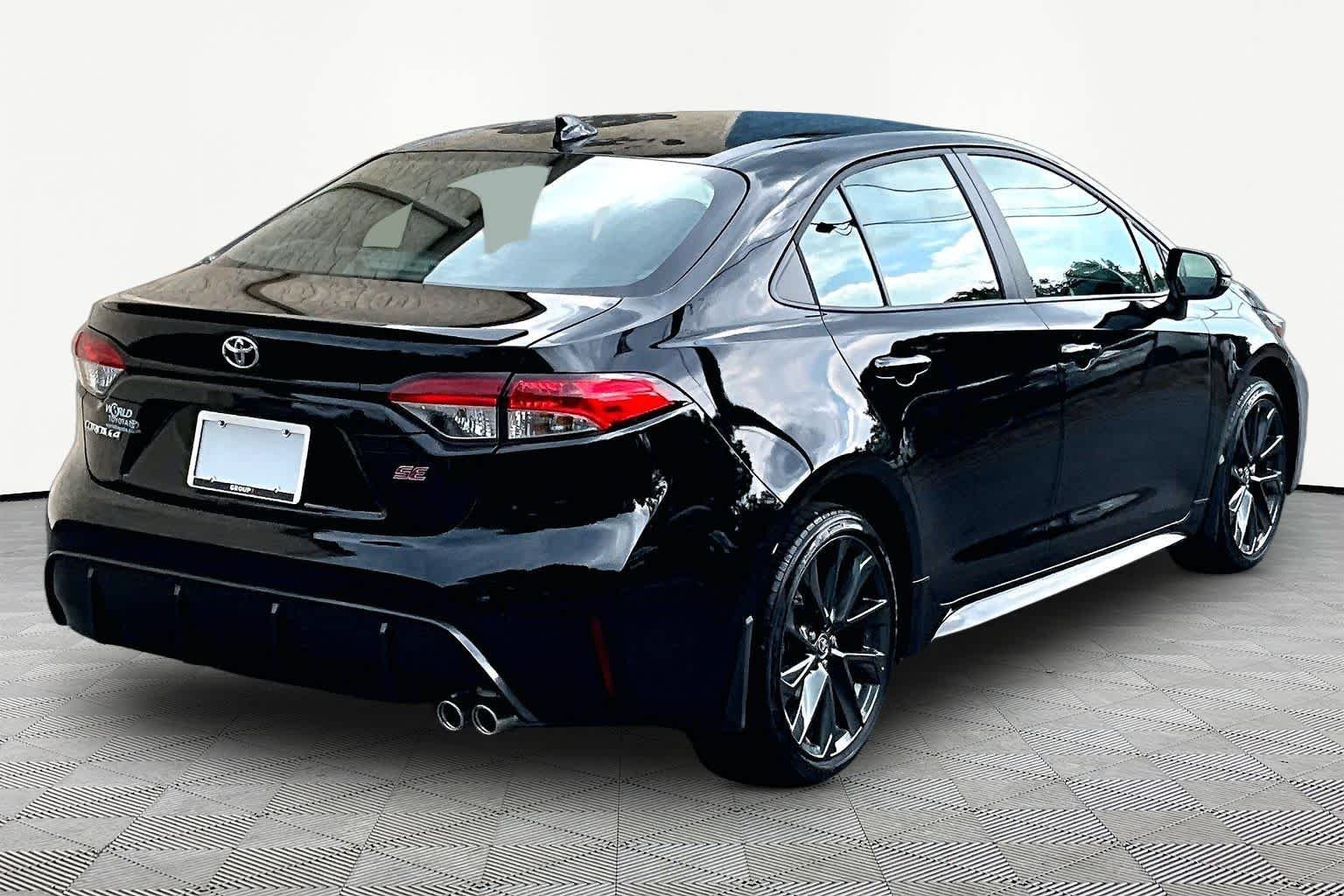 Certified Used 2026 Midnight Black Metallic Toyota SE image 13