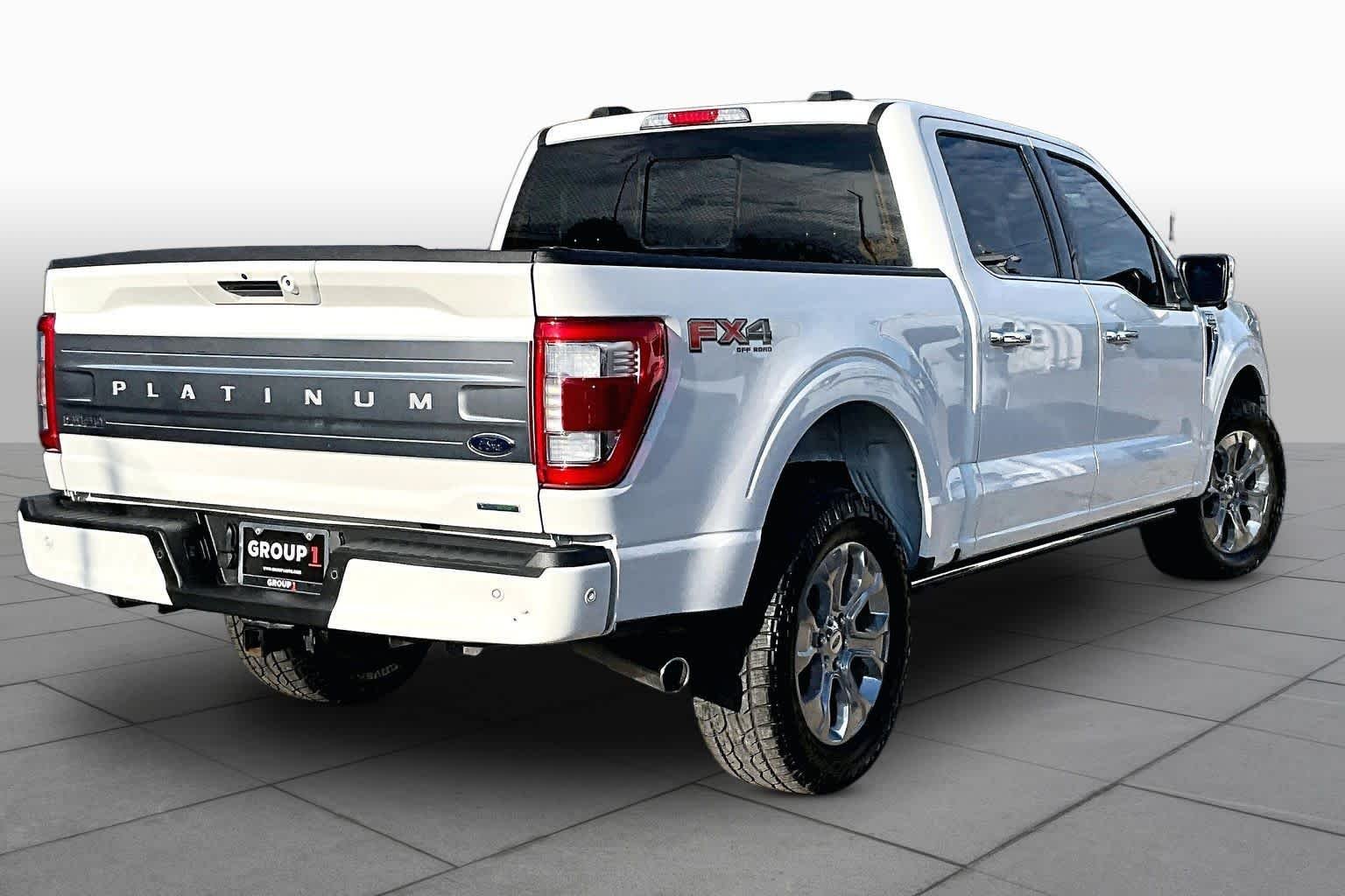 Used 2023 Star White Metallic Tri-Coat Ford Platinum image 14