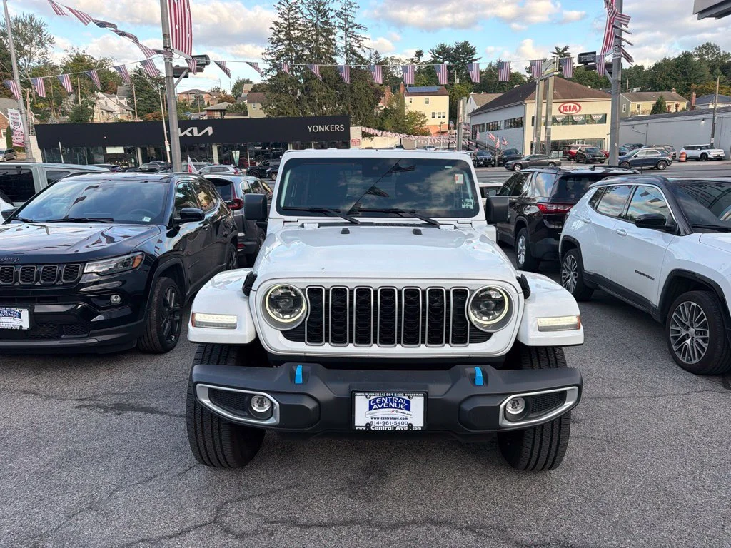 Used 2024 White Jeep Sahara 4xe image 2