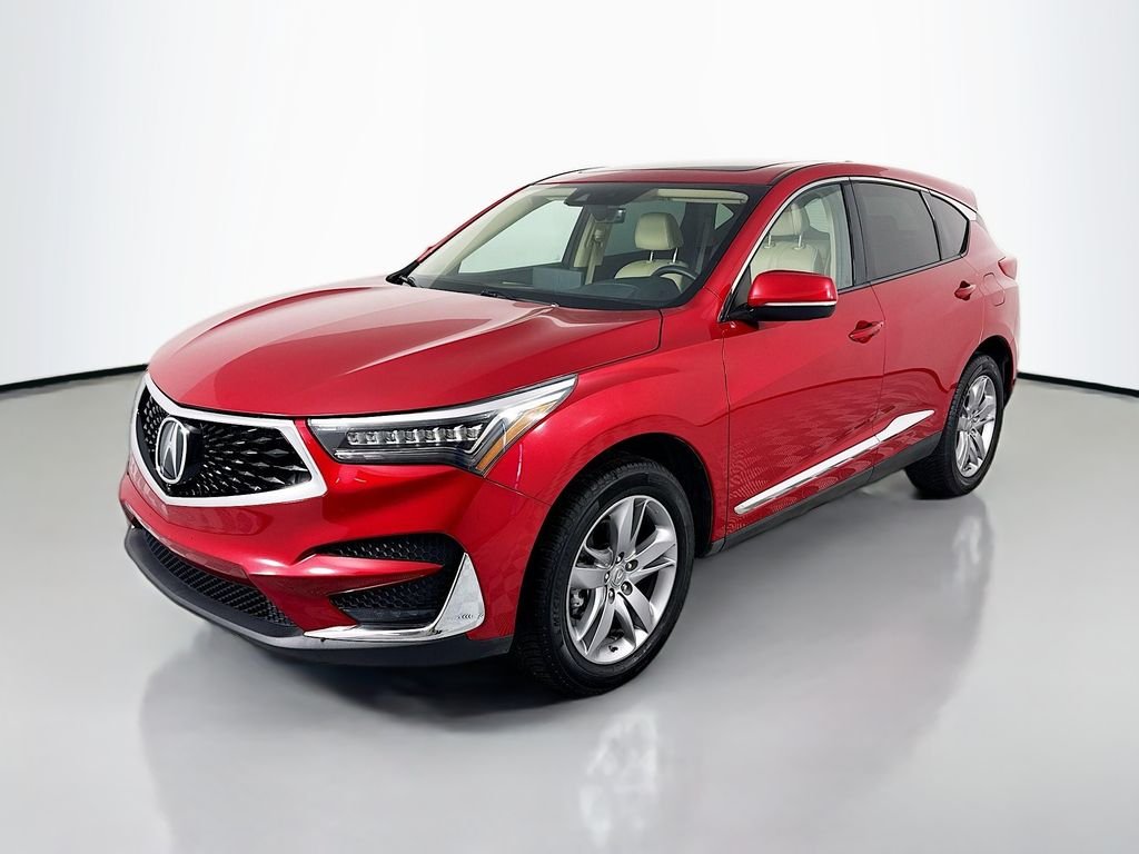 Used 2019 Red Acura Advance Package image 1