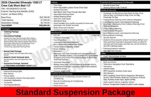 Used 2026 Gray Chevrolet LT image 17