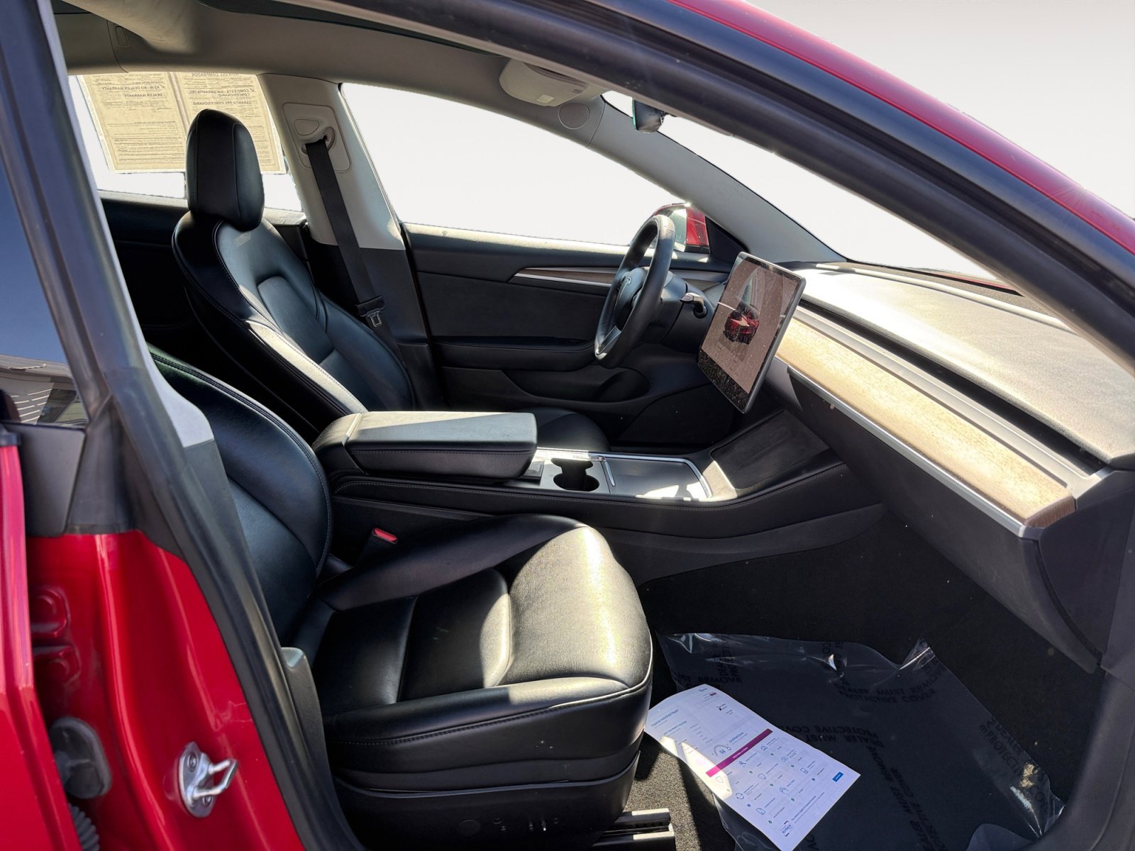 Used 2022 Red Multi Coat Tesla Long Range image 19