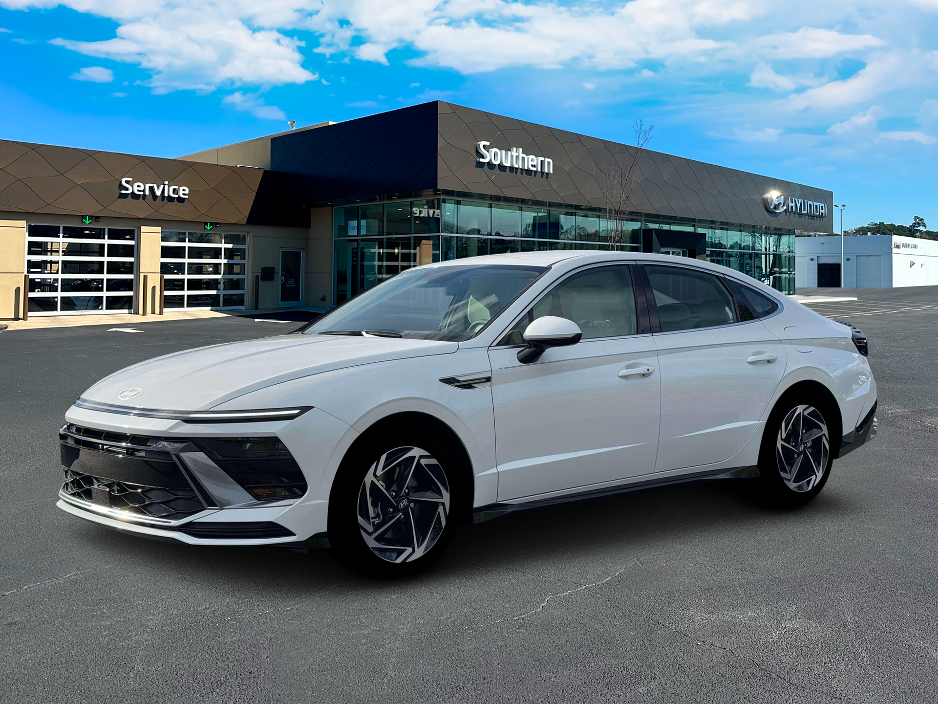 New 2026 White Hyundai SEL Sport image 2