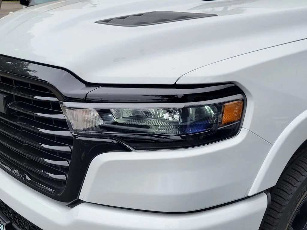 New 2026 Bright White Clear-Coat Exterior Paint RAM Laramie image 23