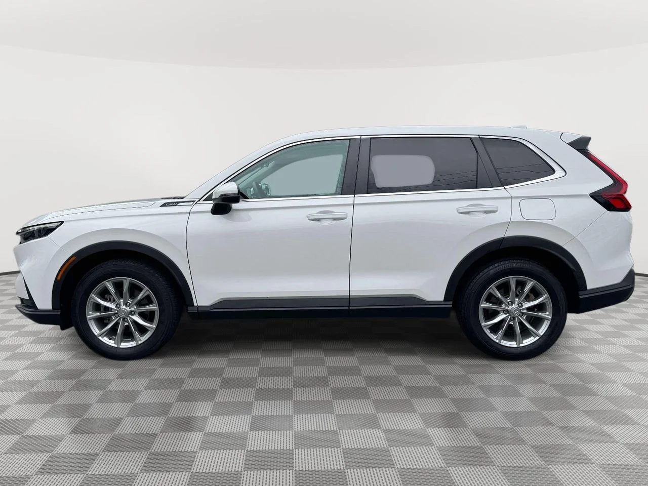 Used 2023 Platinum White Pearl Honda EX AWD image 5