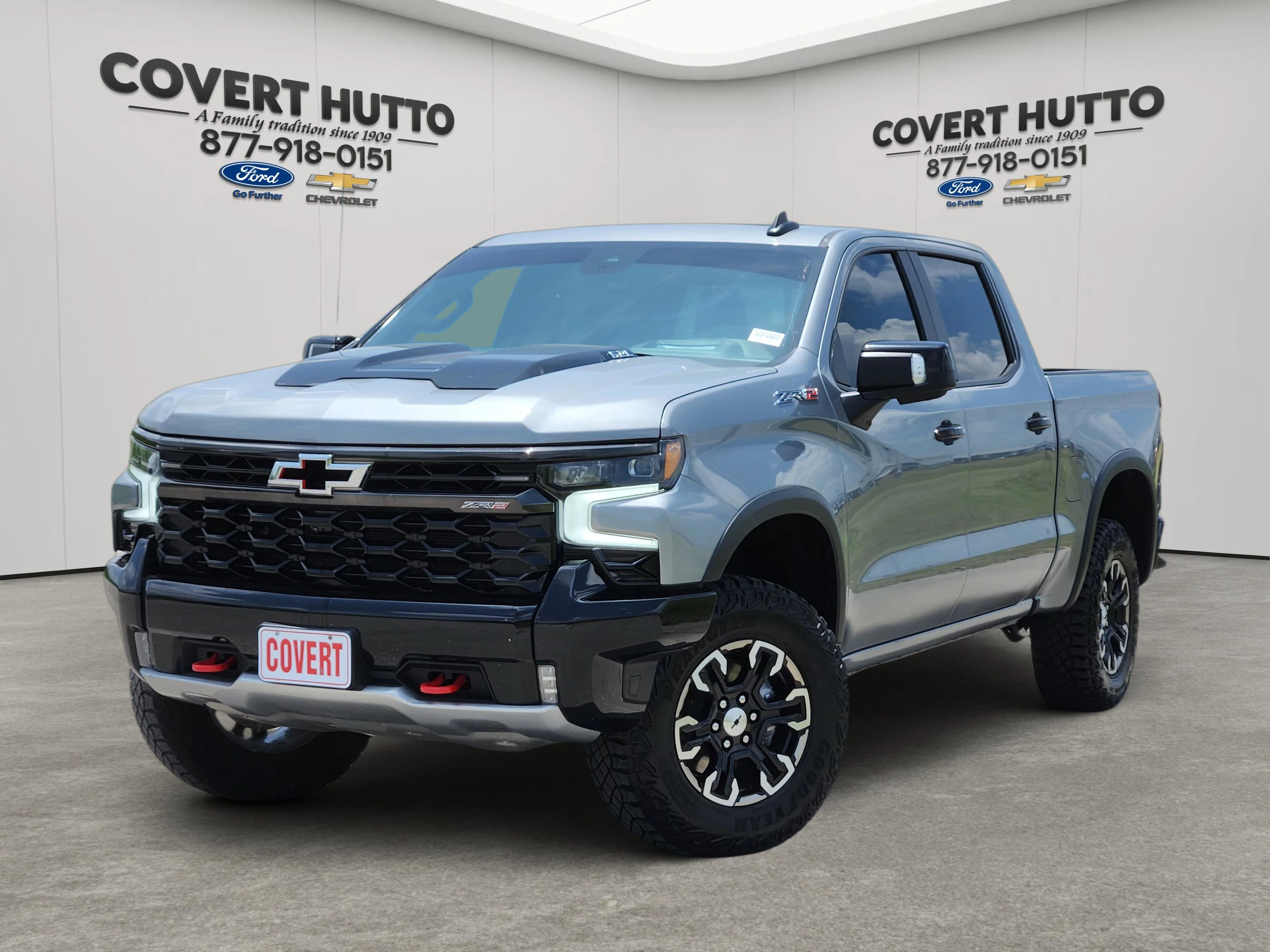Used 2023 Sterling Gray Metallic Chevrolet ZR2 image 1