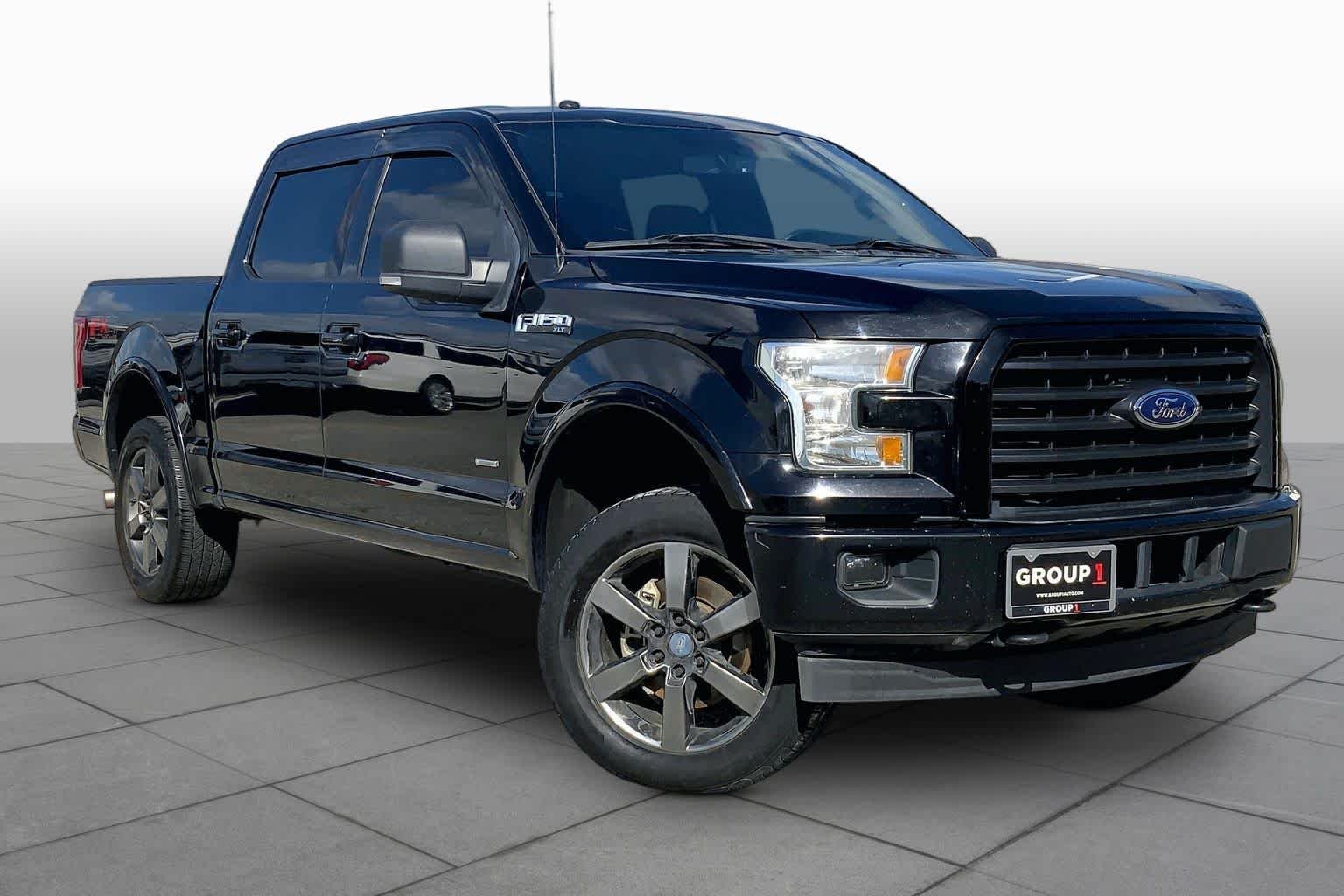 Used 2017 Shadow Black Ford XLT image 2