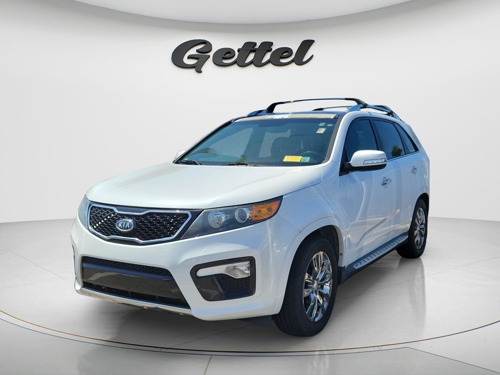 Used 2013 Kia Sorento SX with VIN 5XYKW4A27DG351454 for sale in Bradenton, FL