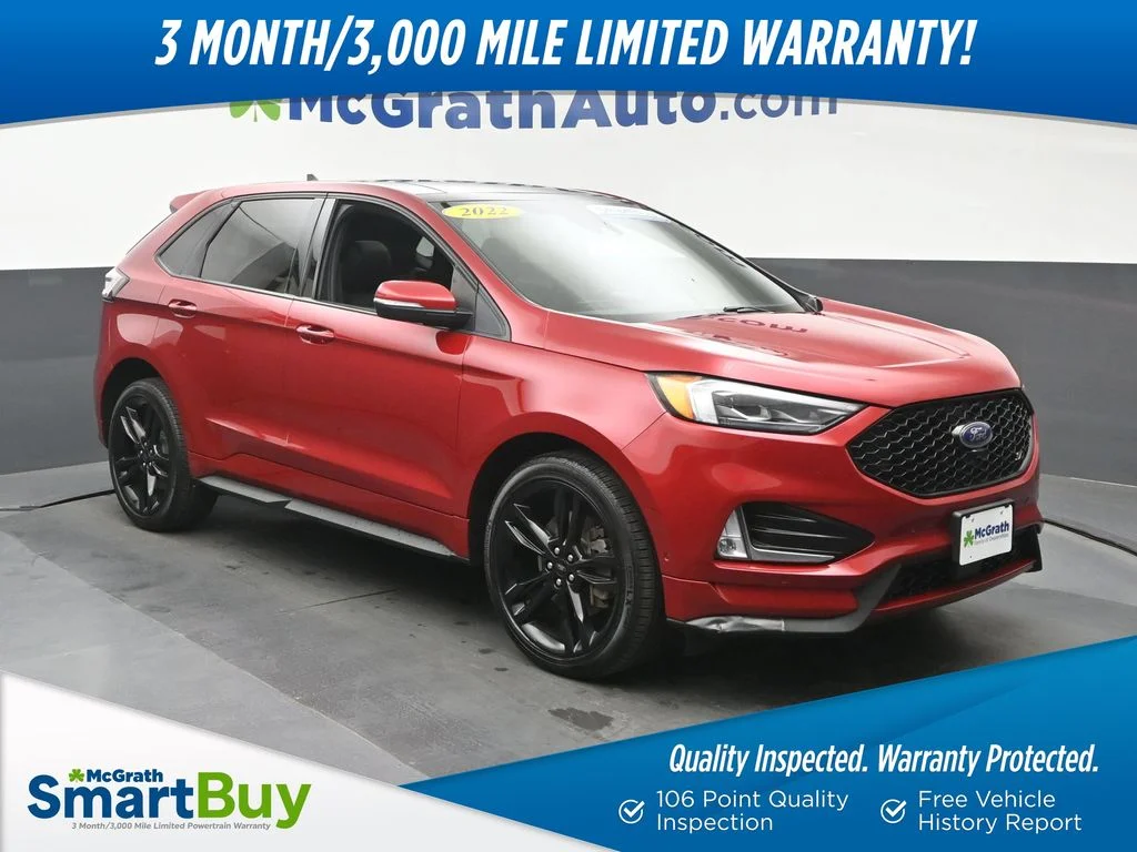 Certified Used 2022 Red Ford ST image 1