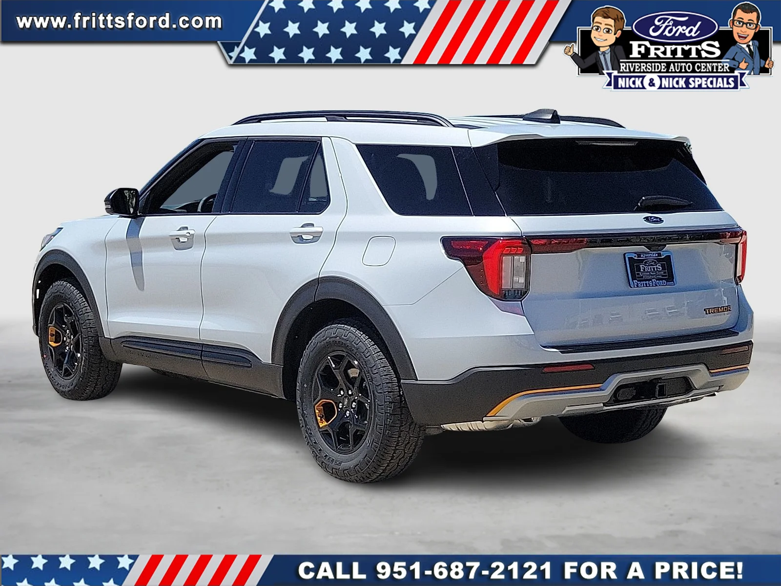 New 2026 Space White Metallic Ford Tremor® image 2
