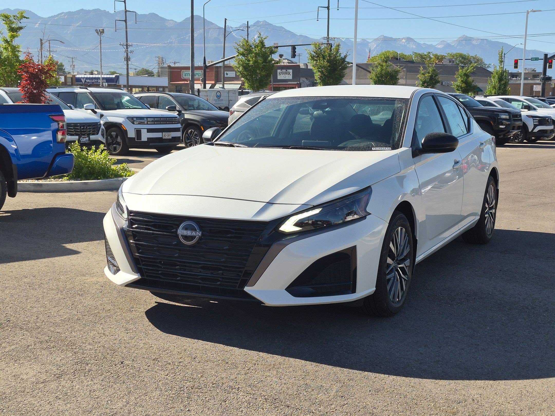 New 2026 Pearl White Tricoat Nissan SV image 8