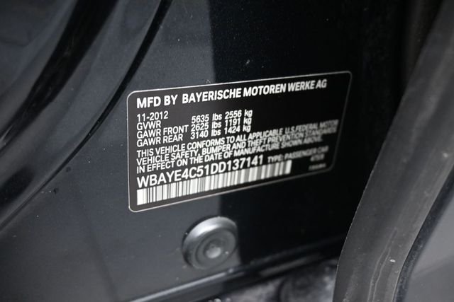 Used 2013 Black BMW 740Li image 18