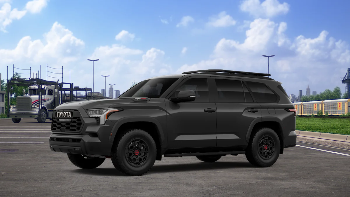 New 2026 Magnetic Gray Metallic Toyota TRD Pro image 3