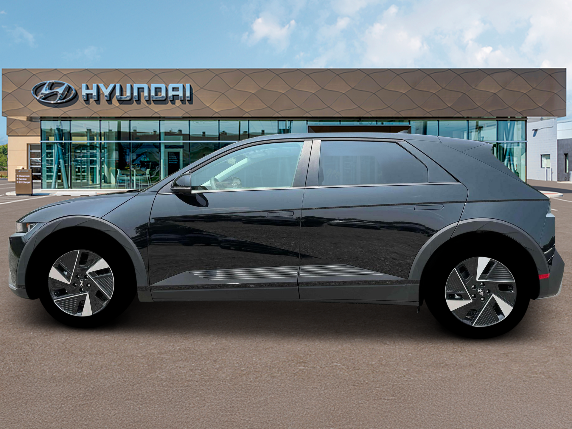 New 2026 Black Hyundai SE image 3