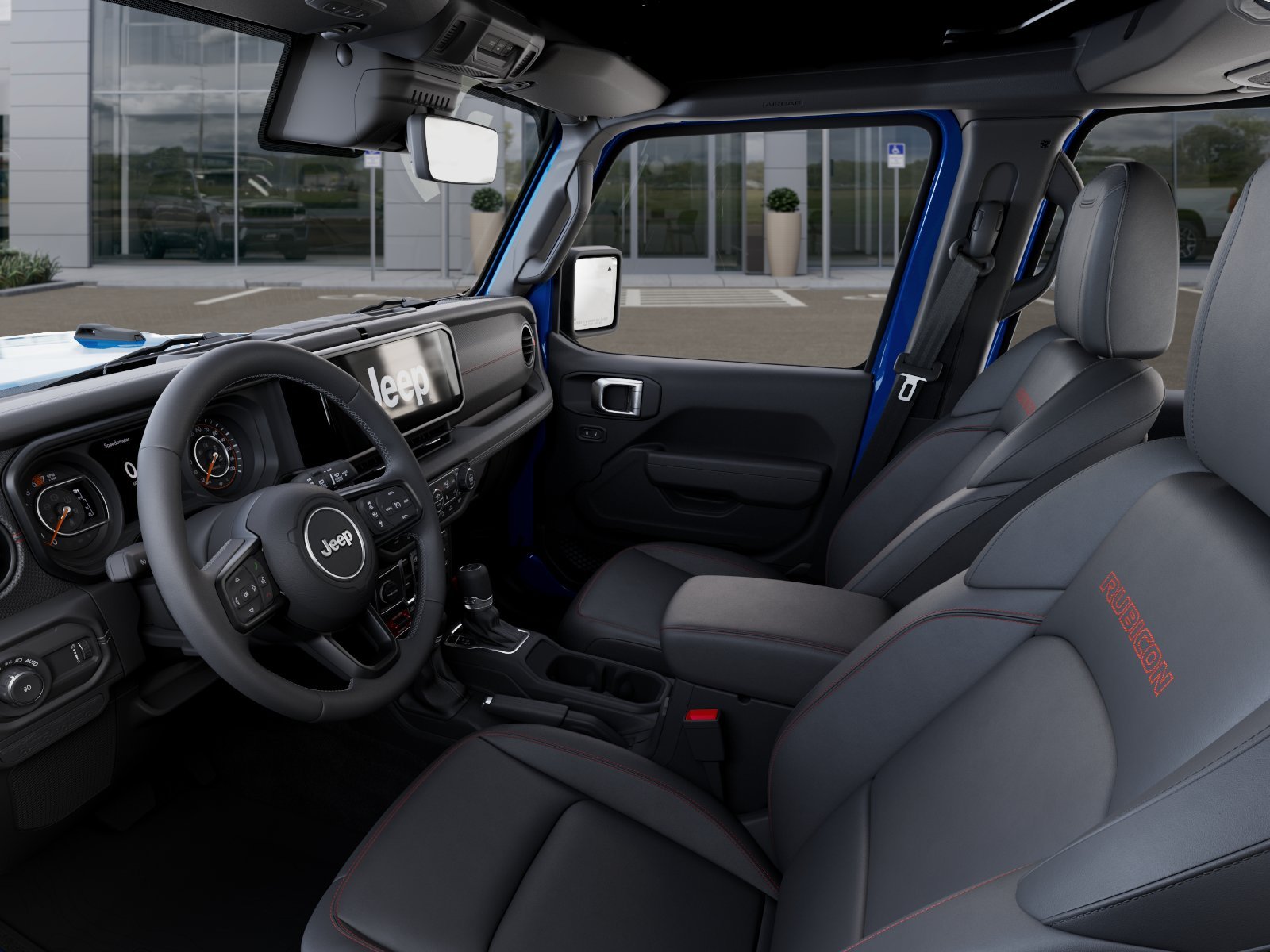 New 2026 Hydro Blue Pearl-Coat Exterior Paint Jeep Rubicon image 141