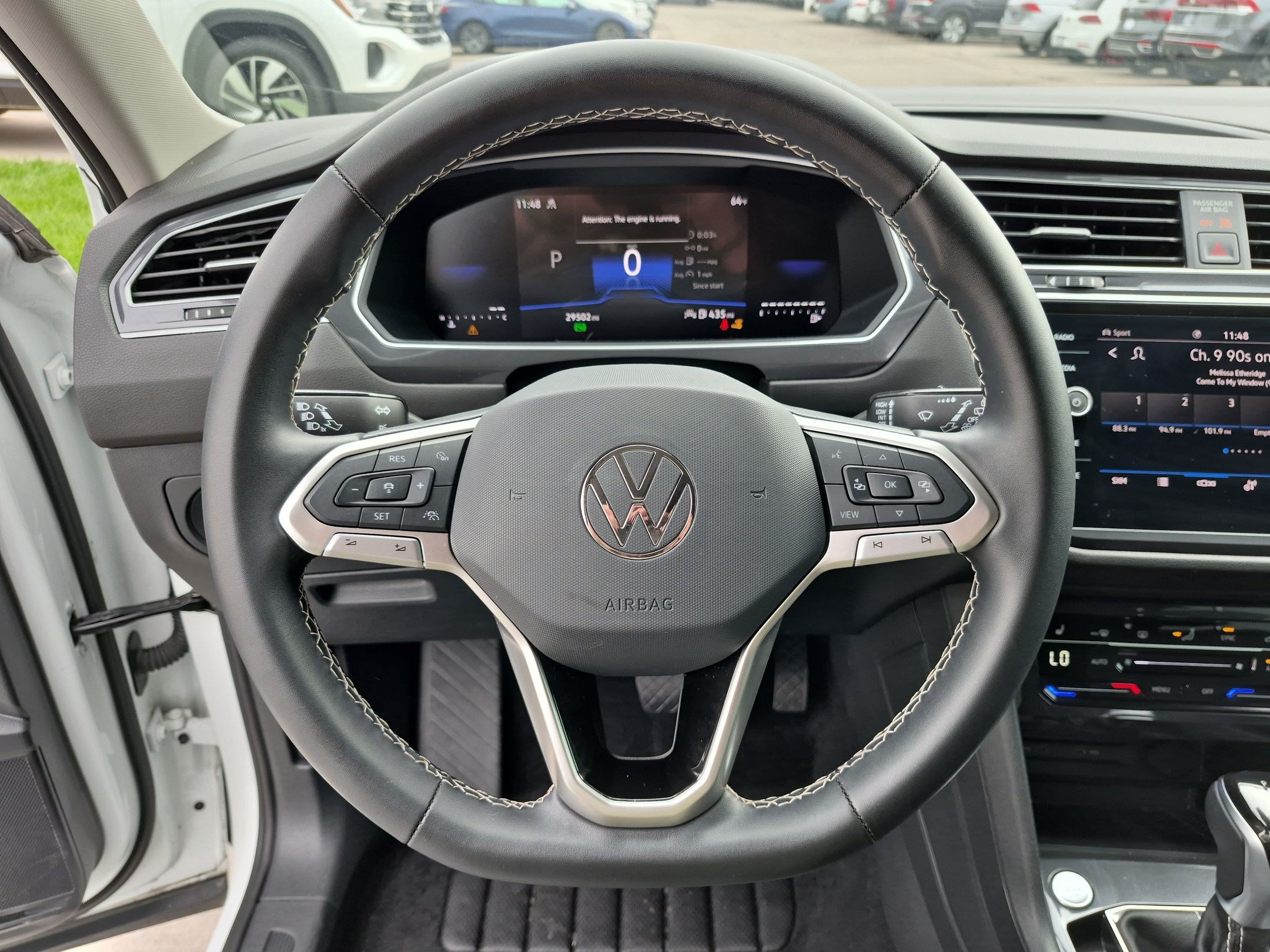 Certified Used 2024 Pure White Volkswagen SE image 17