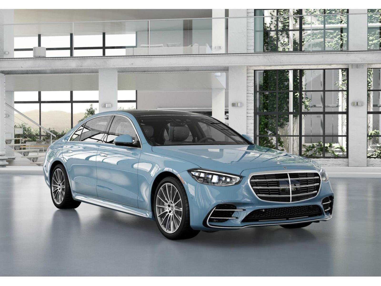 New 2026 MANUFAKTUR China Blue Mercedes-Benz S 580 image 9