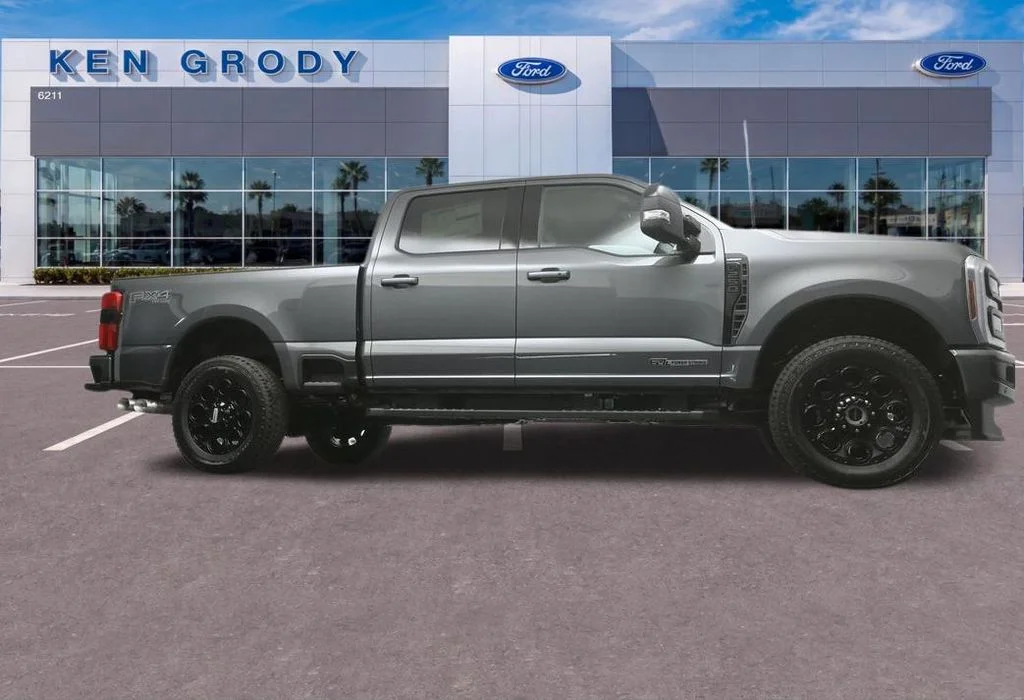 New 2026 Carbonized Gray Metallic Ford Lariat image 1
