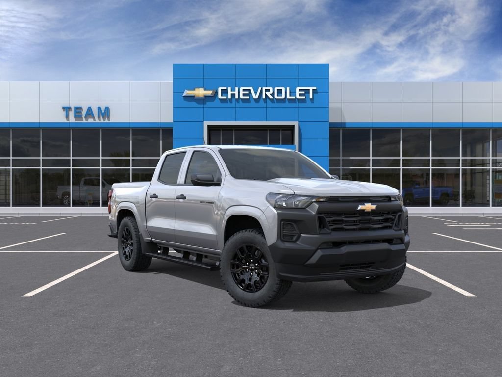 New 2026 Sterling Gray Metallic Chevrolet WT image 1