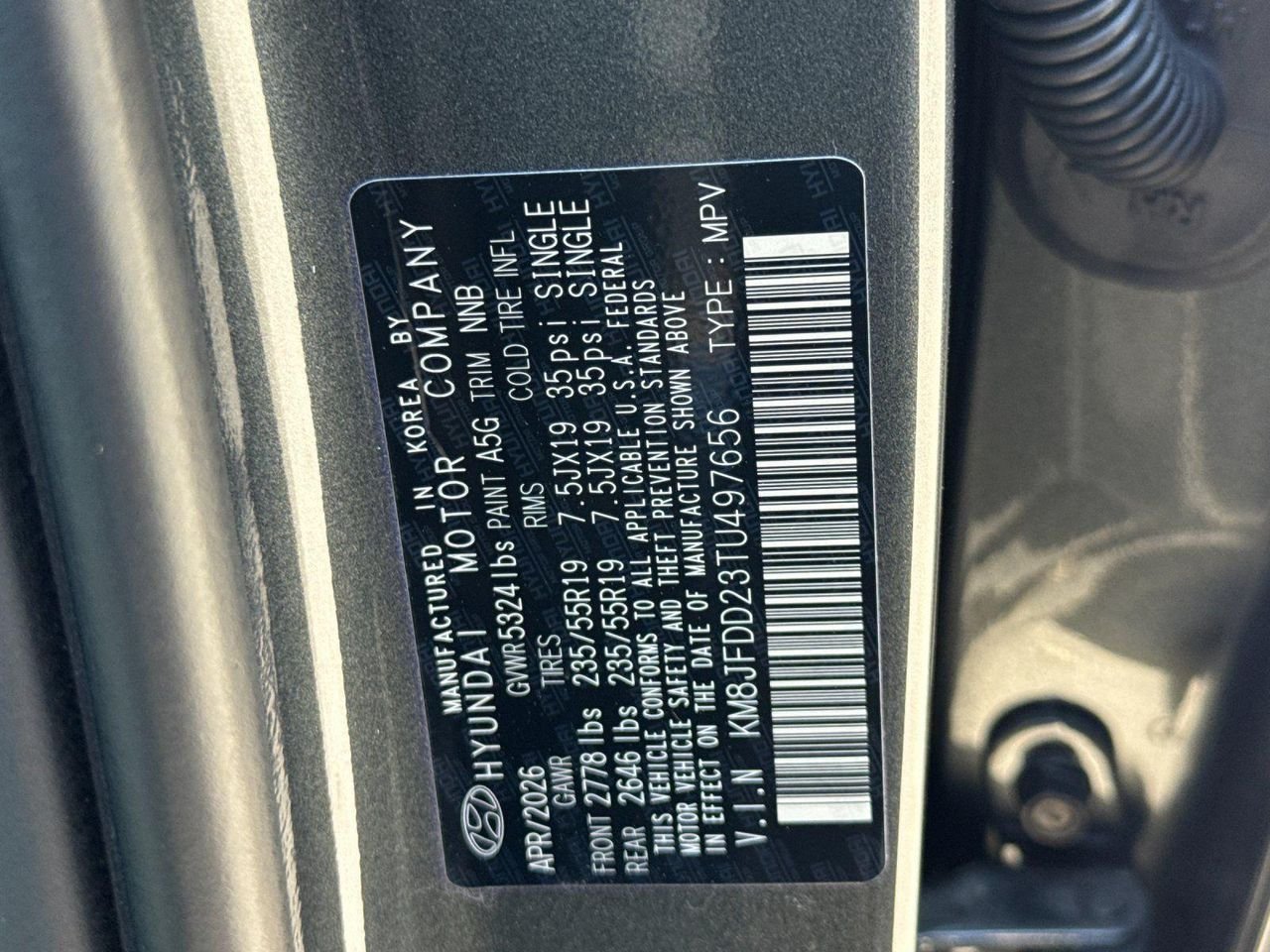 New 2026 Gray Hyundai Limited image 28