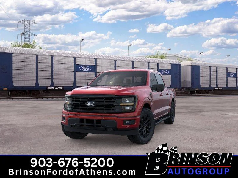 New 2026 Ruby Red Metallic Tinted Clearcoat Ford XLT image 2