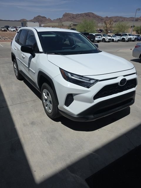 Used 2023 White Toyota LE image 2