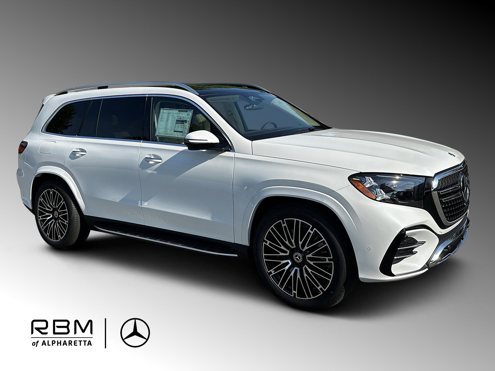New 2027 MANUFAKTUR Moonlight White Metallic Mercedes-Benz GLS 450 image 1
