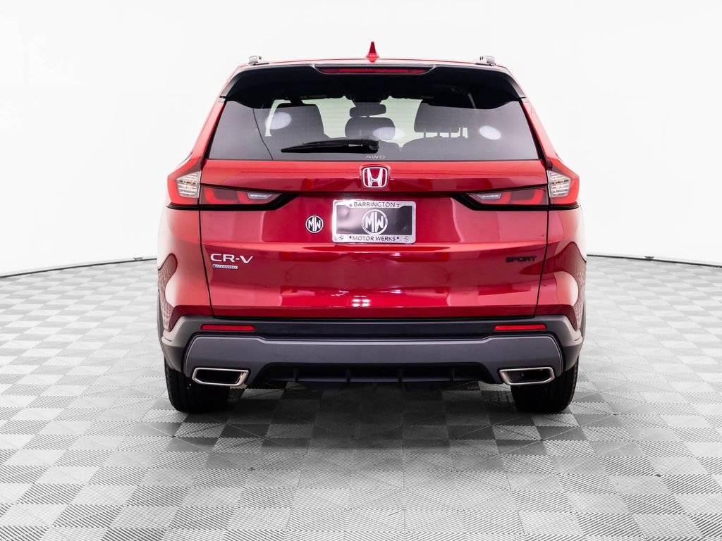 Certified Used 2024 Radiant Red Metallic Honda HYBRID AWD SPORT image 5