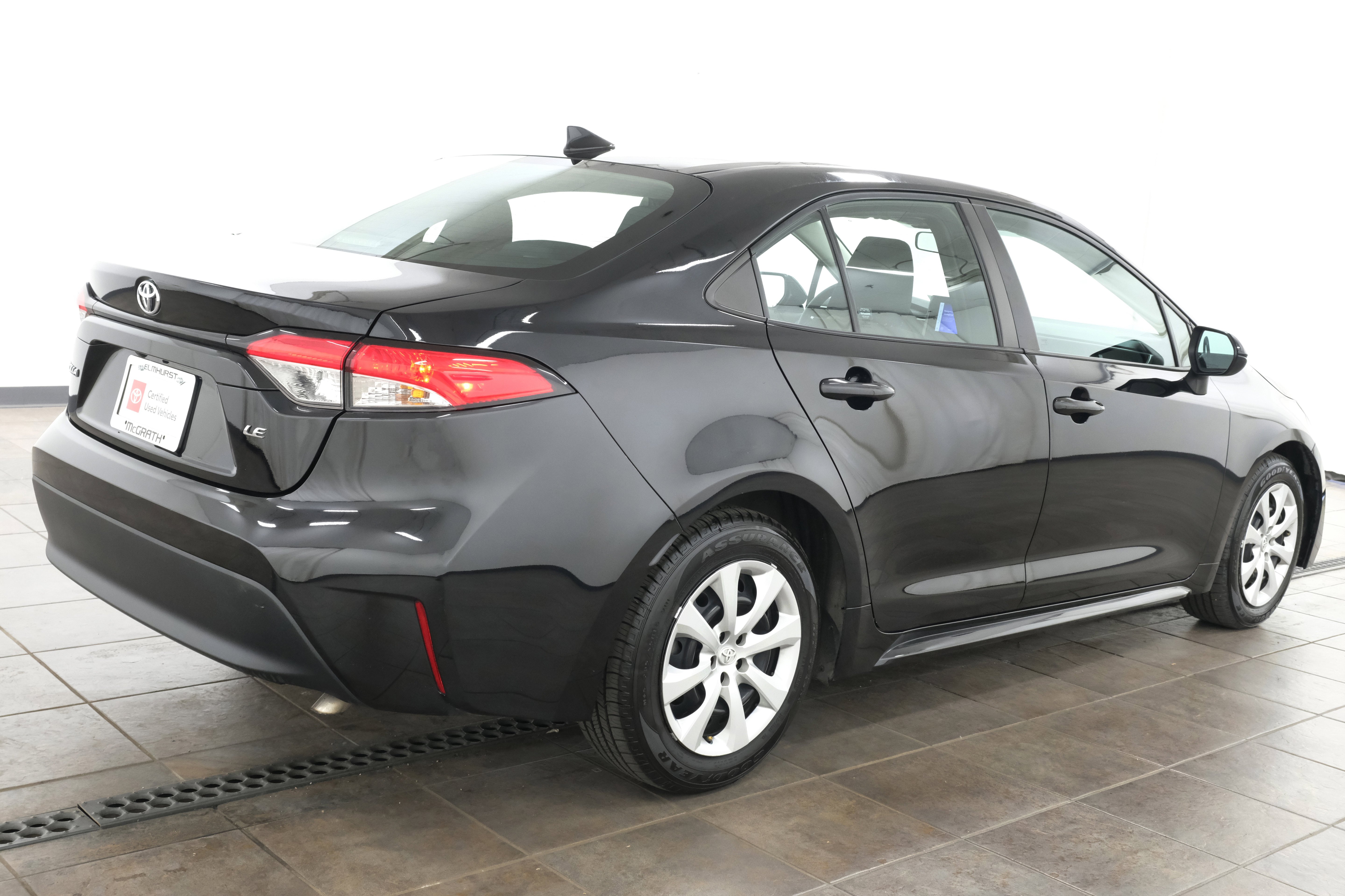 Certified Used 2024 Midnight Black Metallic Toyota LE image 6