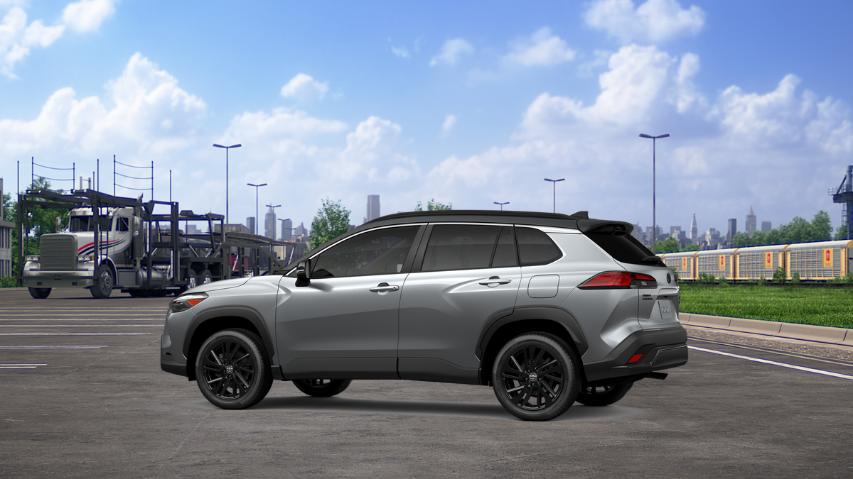 New 2026 Sonic Silver with Jet Black roof Toyota Hybrid XSE image 5