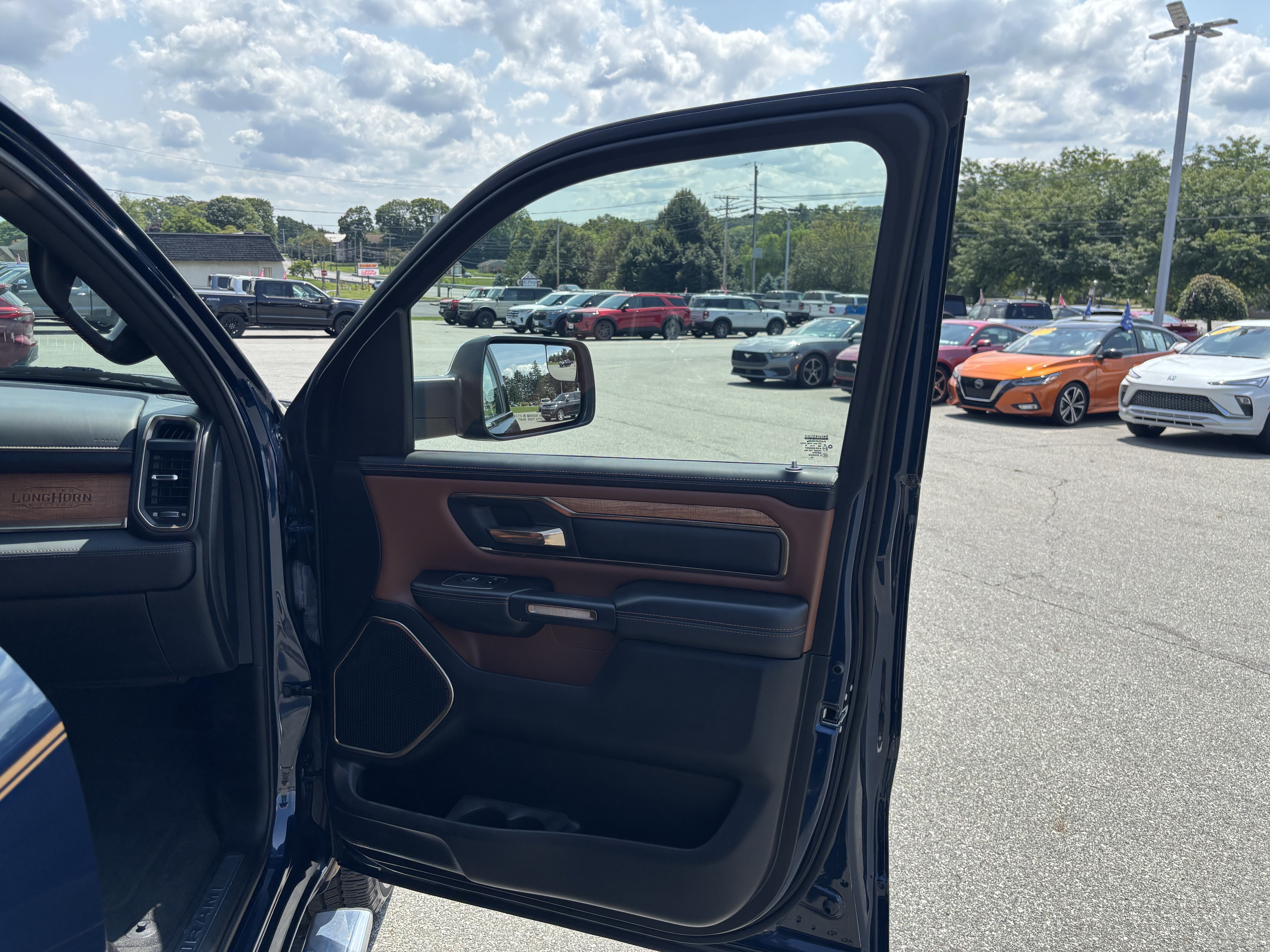 Used 2022 Patriot Blue Pearlcoat Ram Longhorn image 31