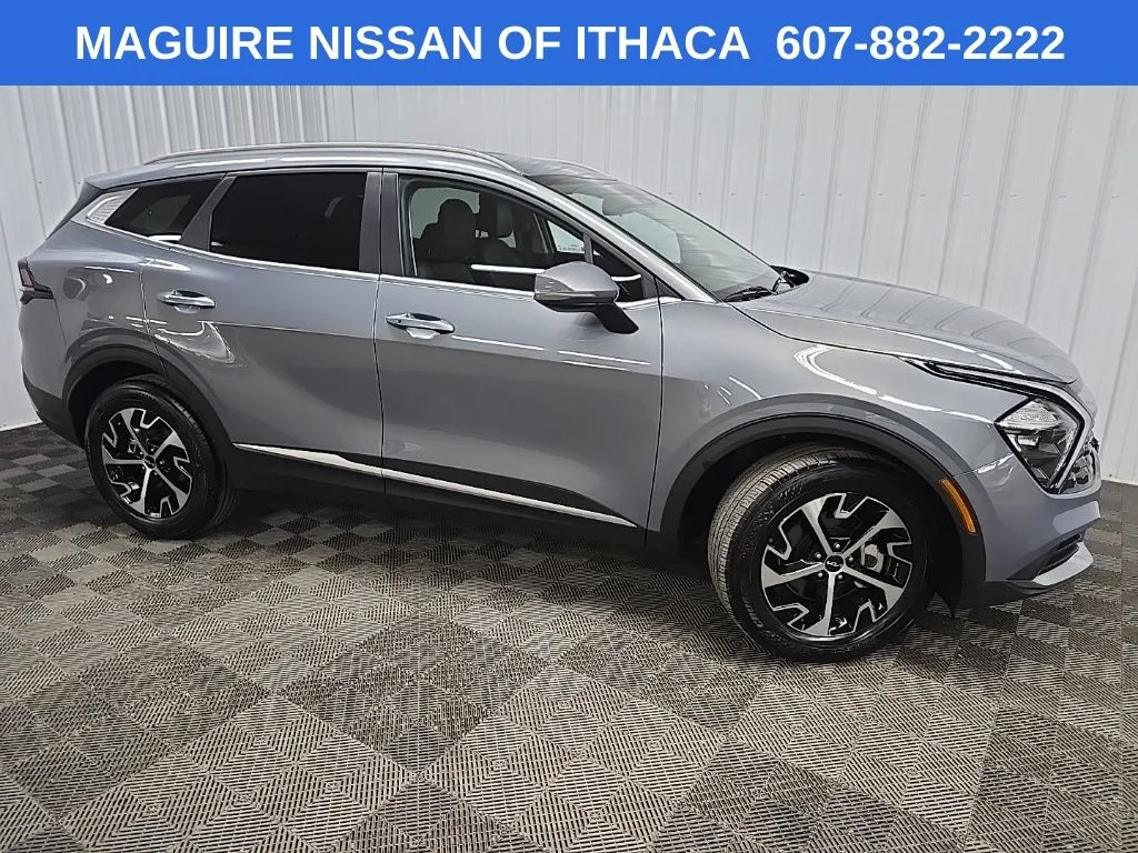 Used 2023 Silver Kia EX image 1