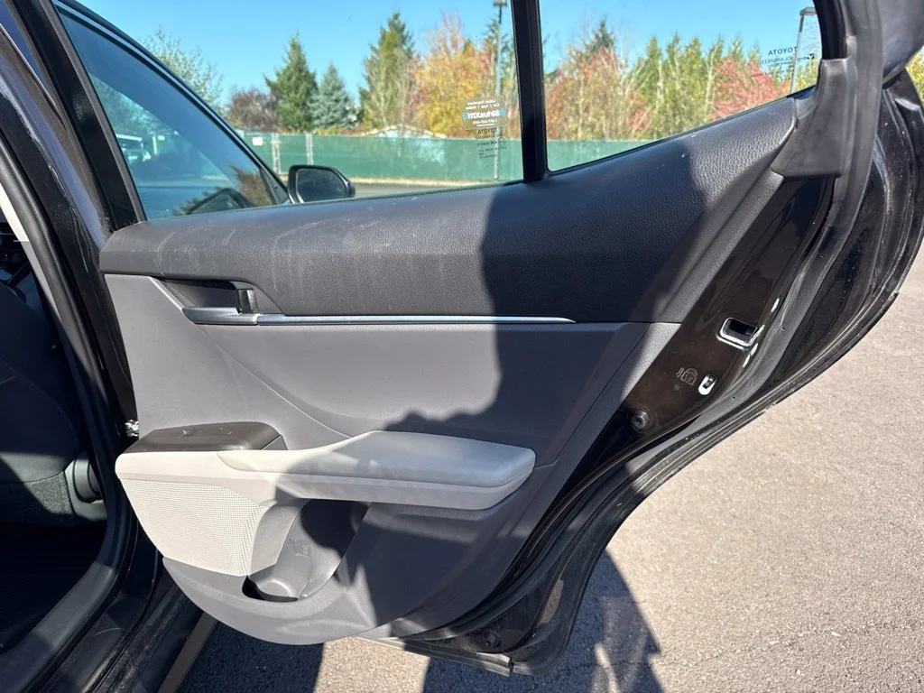 Used 2021 Midnight Black Metallic Toyota LE image 21