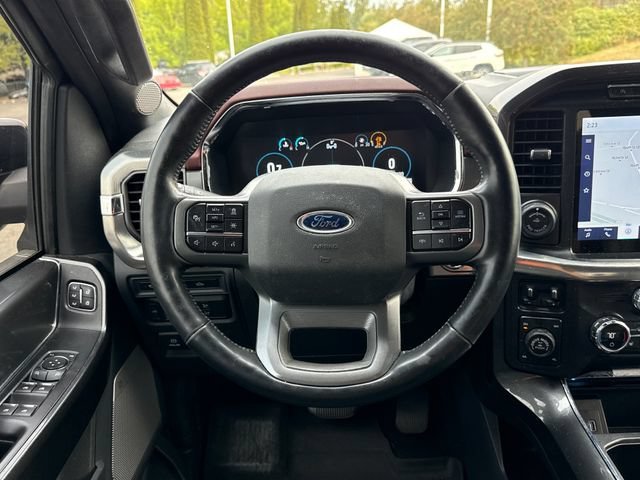 Used 2021 Agate Black Metallic Ford Lariat image 9