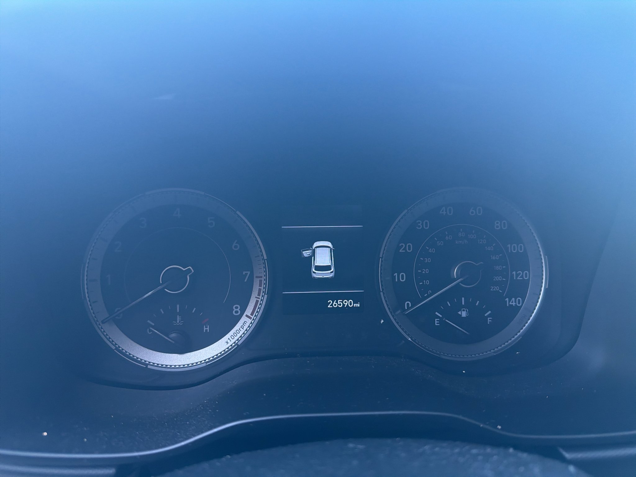 Used 2020 Intense Blue Hyundai SEL image 3
