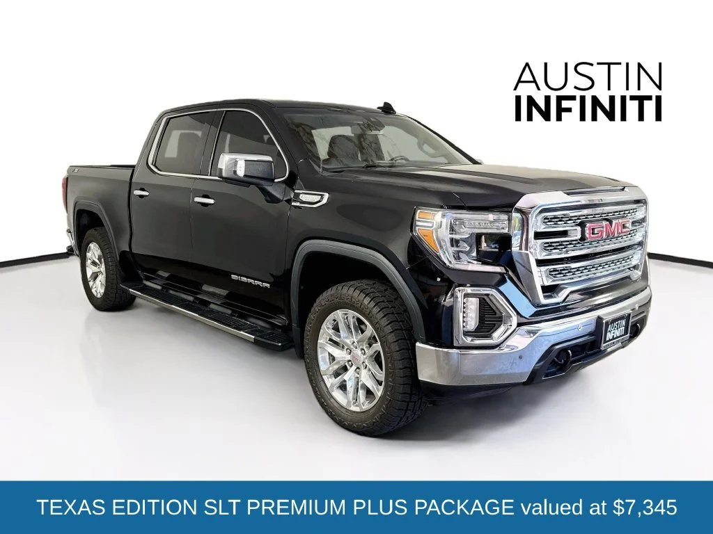 Used 2021 Black GMC SLT image 1