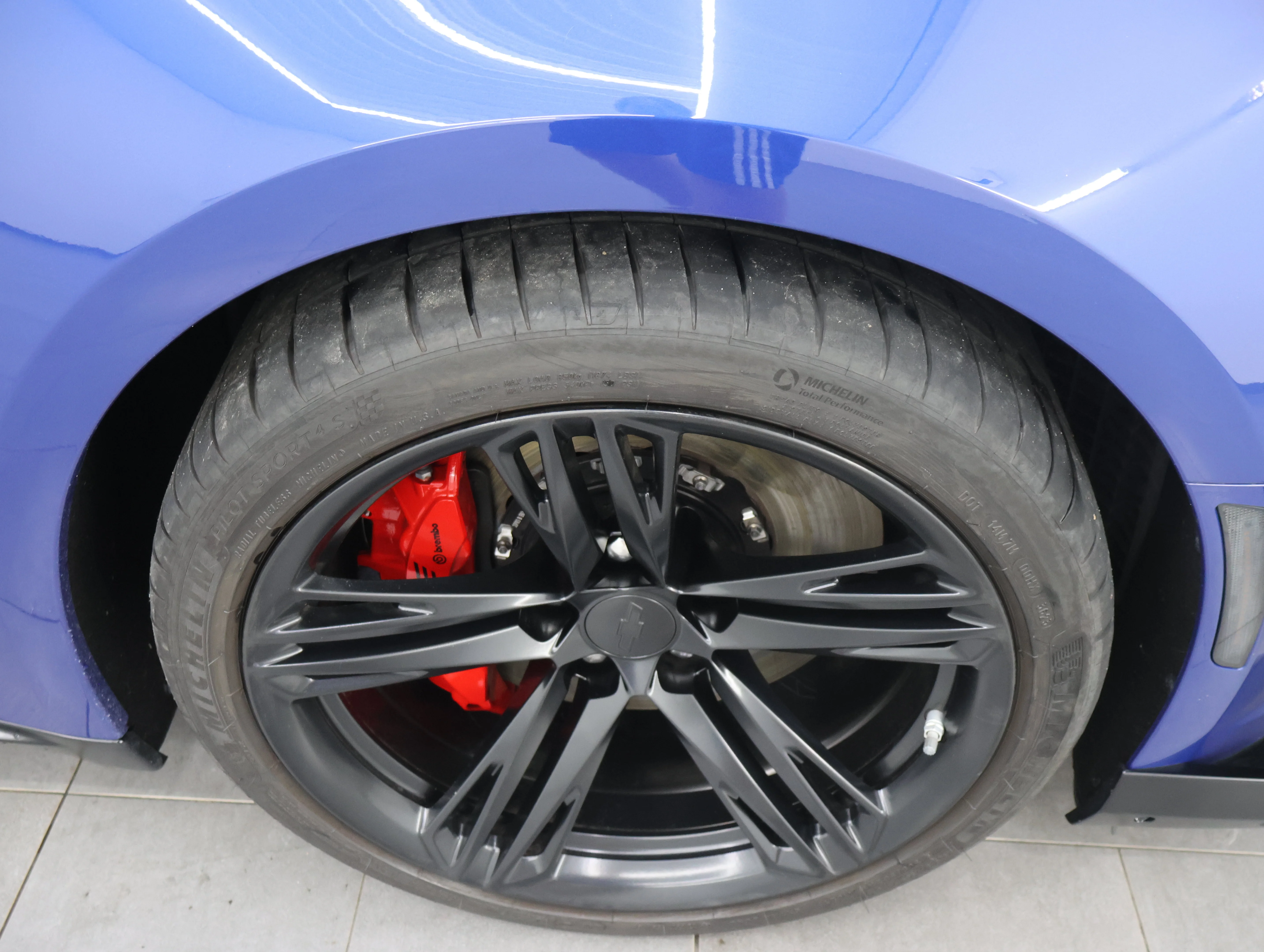 Used 2023 Riverside Blue Metallic Chevrolet ZL1 image 3