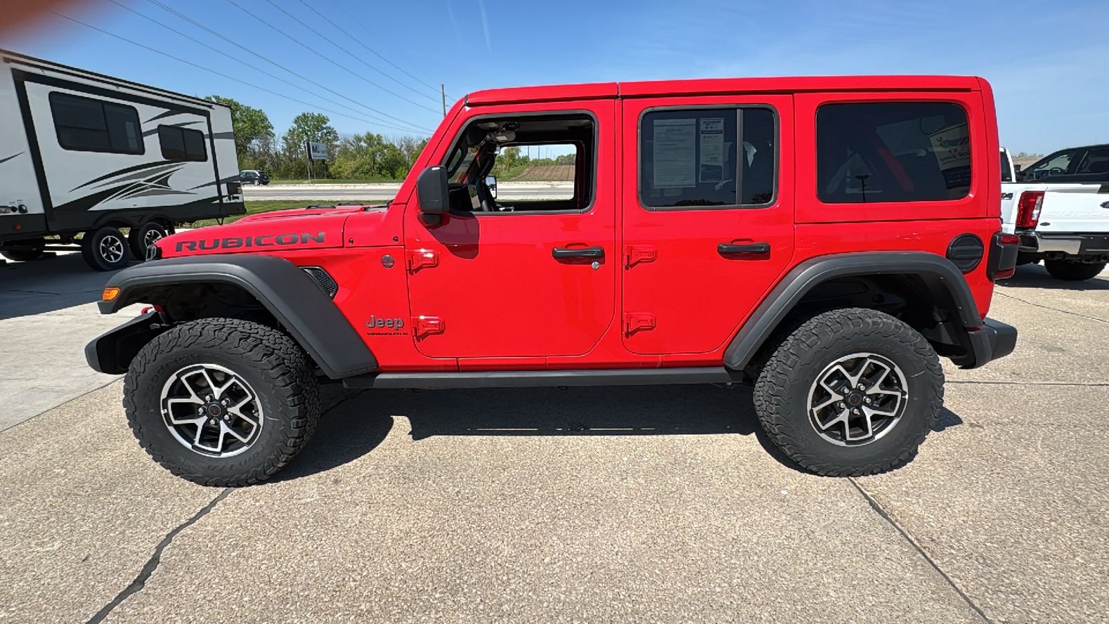 Certified Used 2025 Red Jeep Rubicon image 8