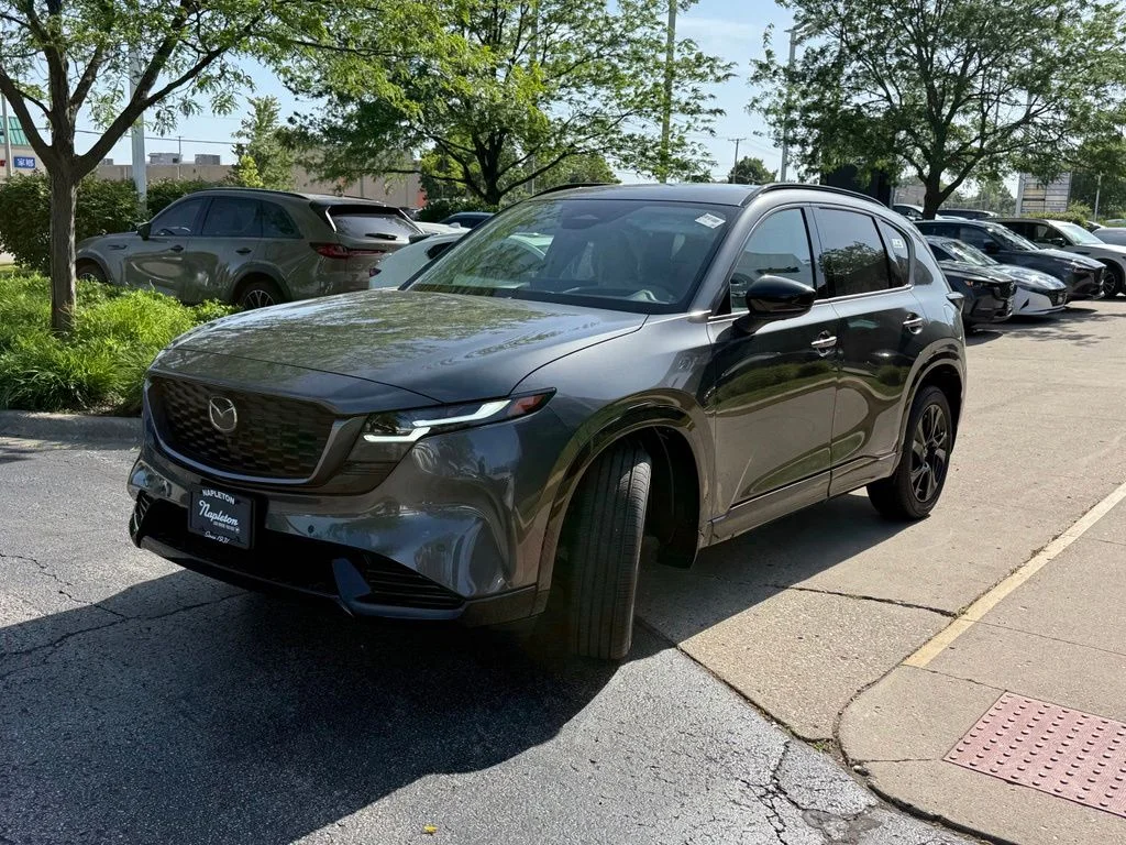 New 2026 Machine Gray Metallic Mazda 2.5 S Premium Plus AWD image 3