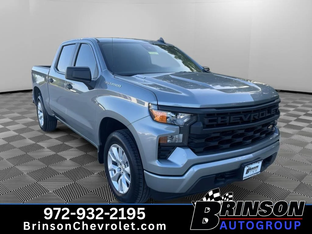 New 2026 Sterling Gray Metallic Chevrolet Custom image 3