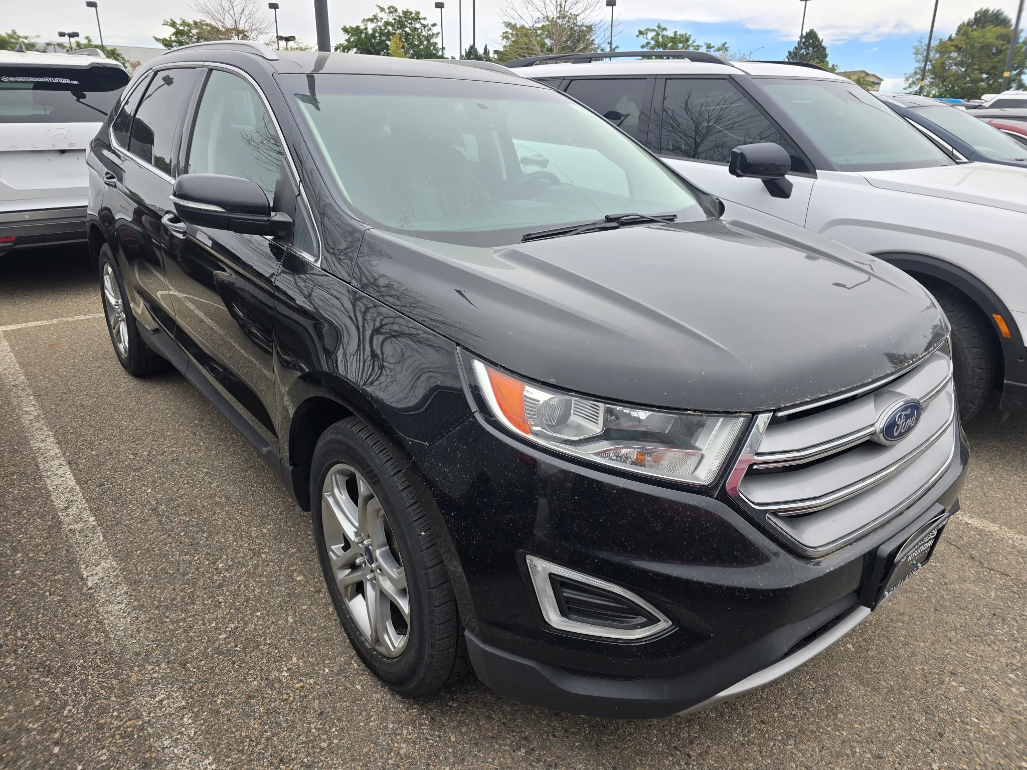 Used 2016 Shadow Black Ford Titanium image 19
