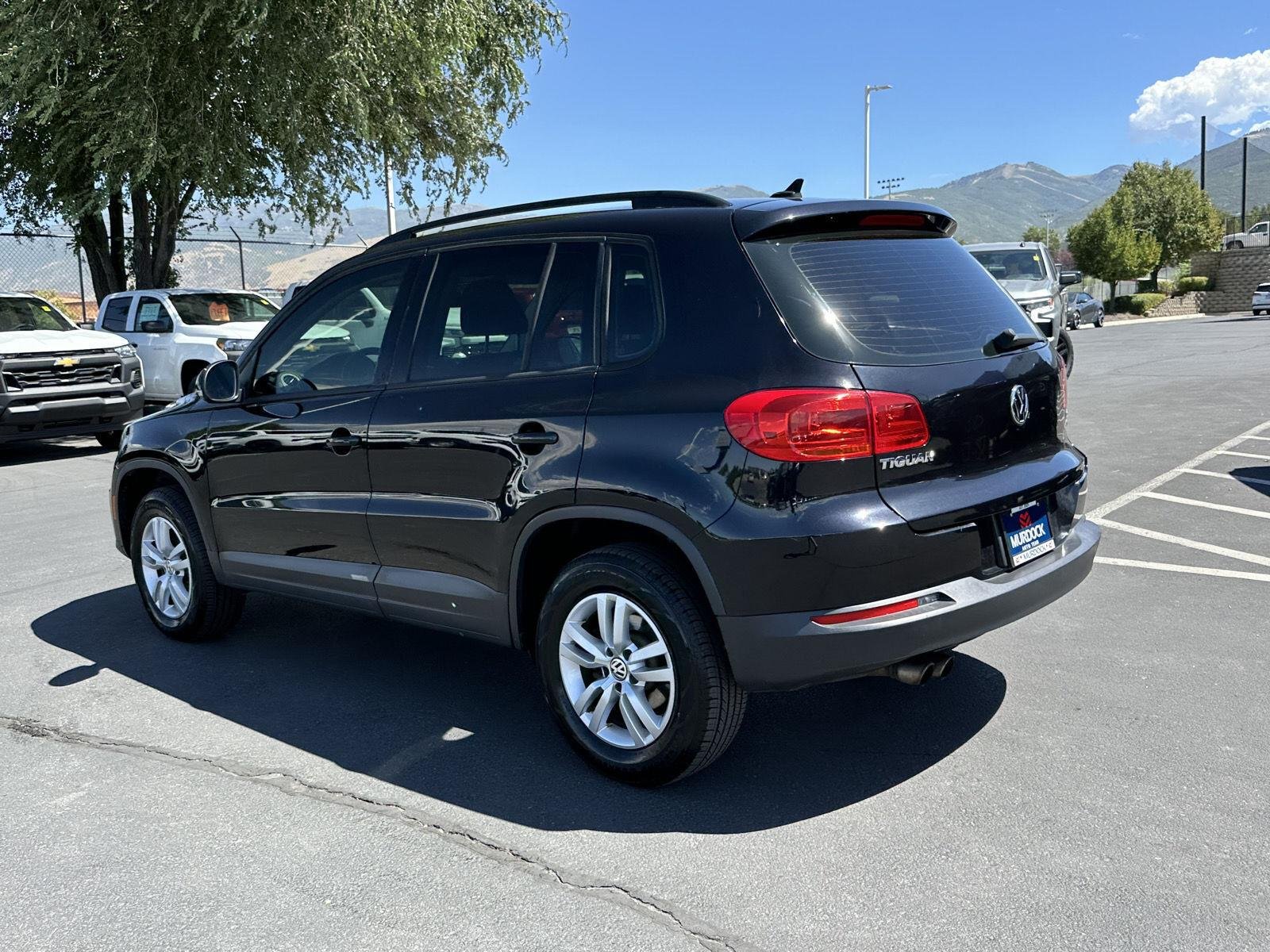 Used 2017 Volkswagen Tiguan S with VIN WVGBV7AX9HK018121 for sale in Woods Cross, UT