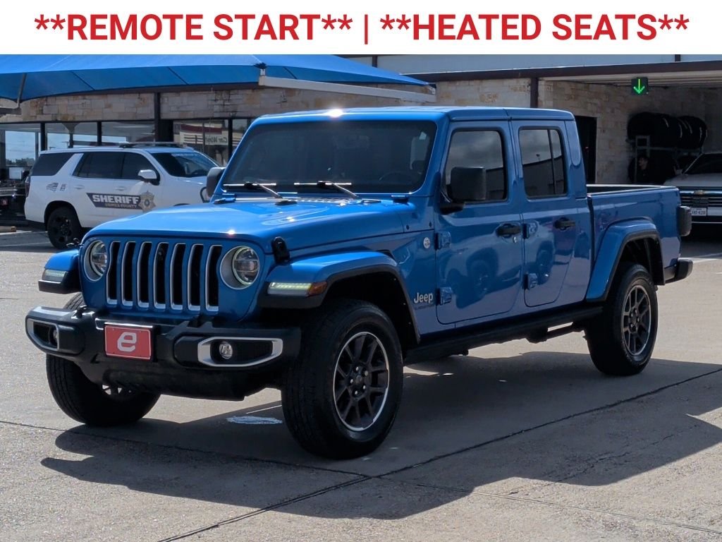 Used 2022 Blue Jeep Overland image 3