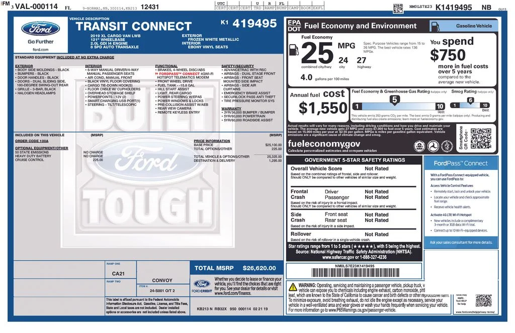 Used 2019 Frozen White Ford XL image 6
