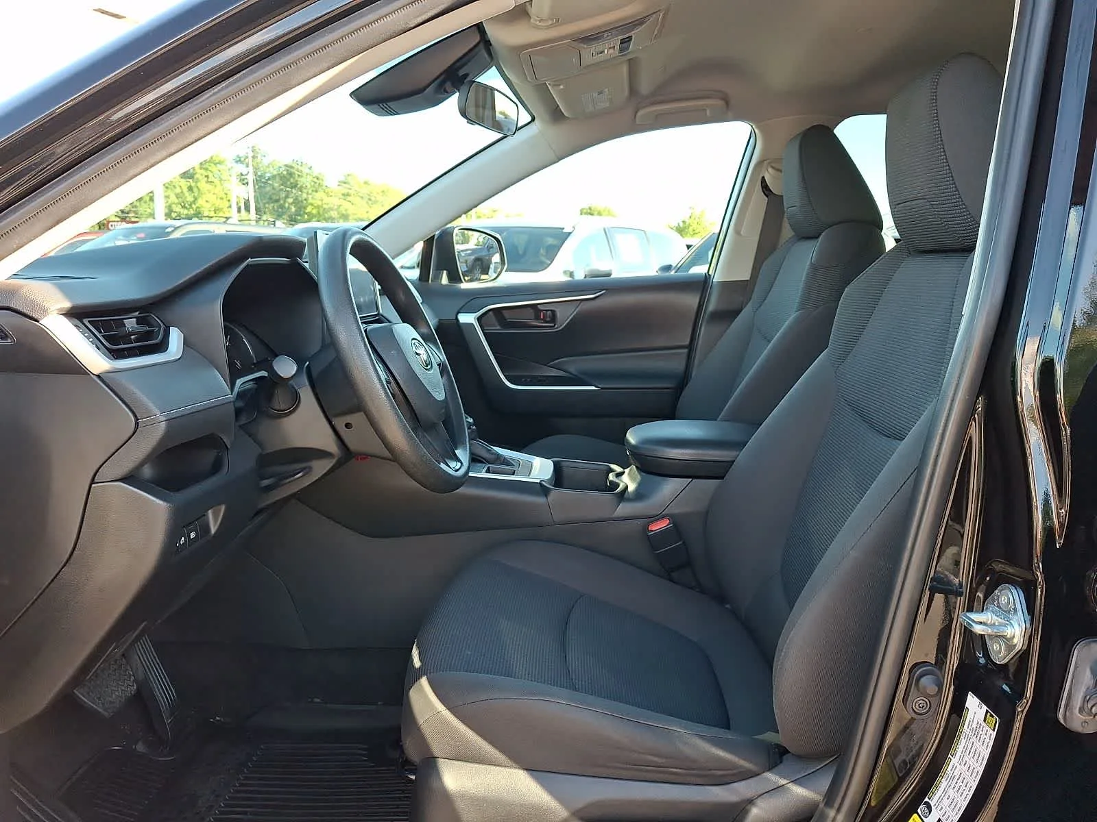 Used 2023 Midnight Black Metallic Toyota LE image 16