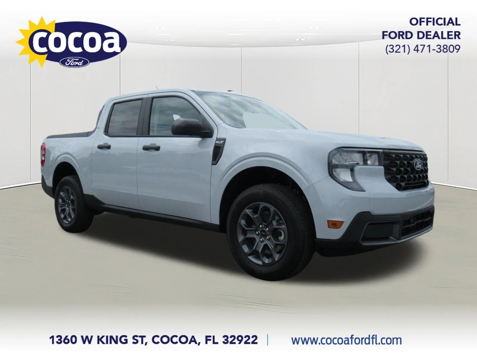 New 2026 Space White Metallic Ford XLT image 1