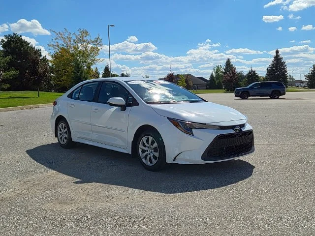 Certified Used 2022 White Toyota LE image 4