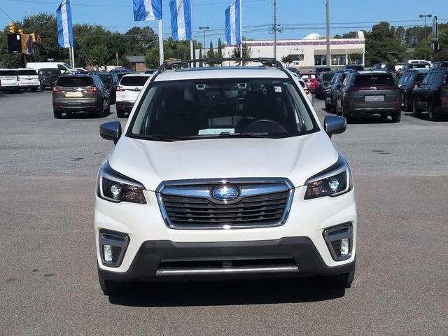 Used 2021 White Subaru Touring image 8