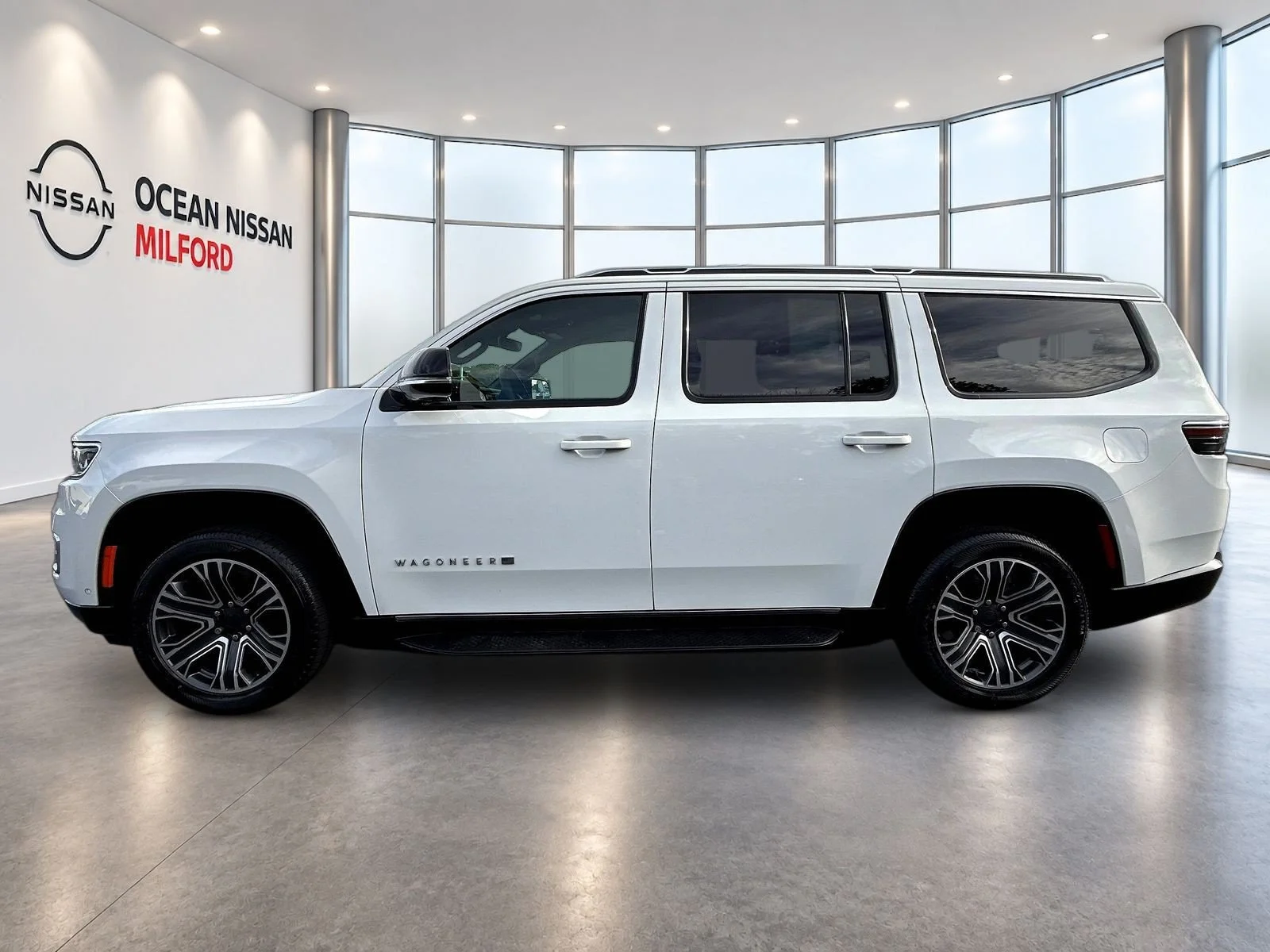 Used 2023 Bright White Clearcoat Jeep Base image 9
