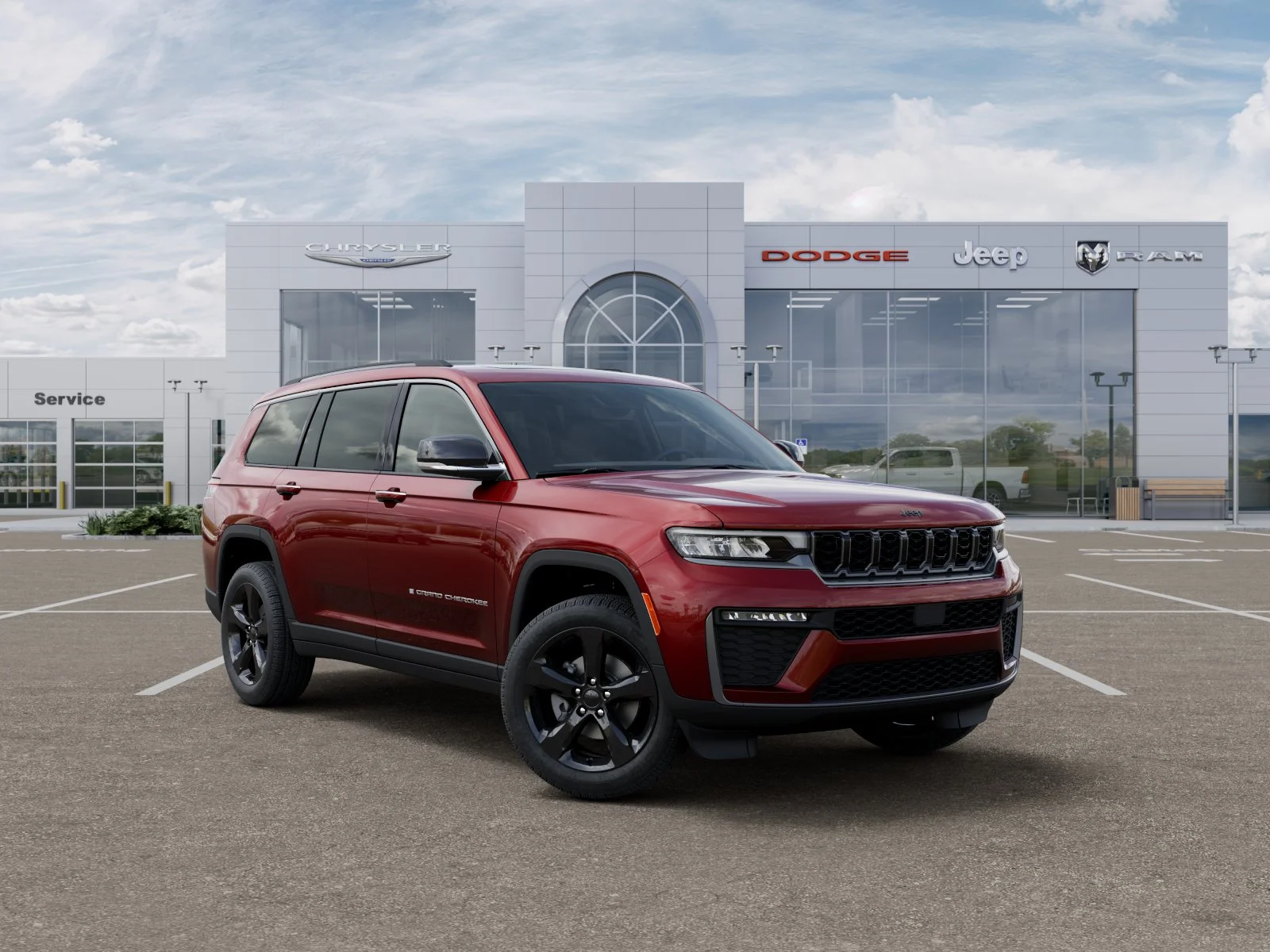 New 2026 Velvet Red Pearl-Coat Exterior Paint Jeep Limited image 42
